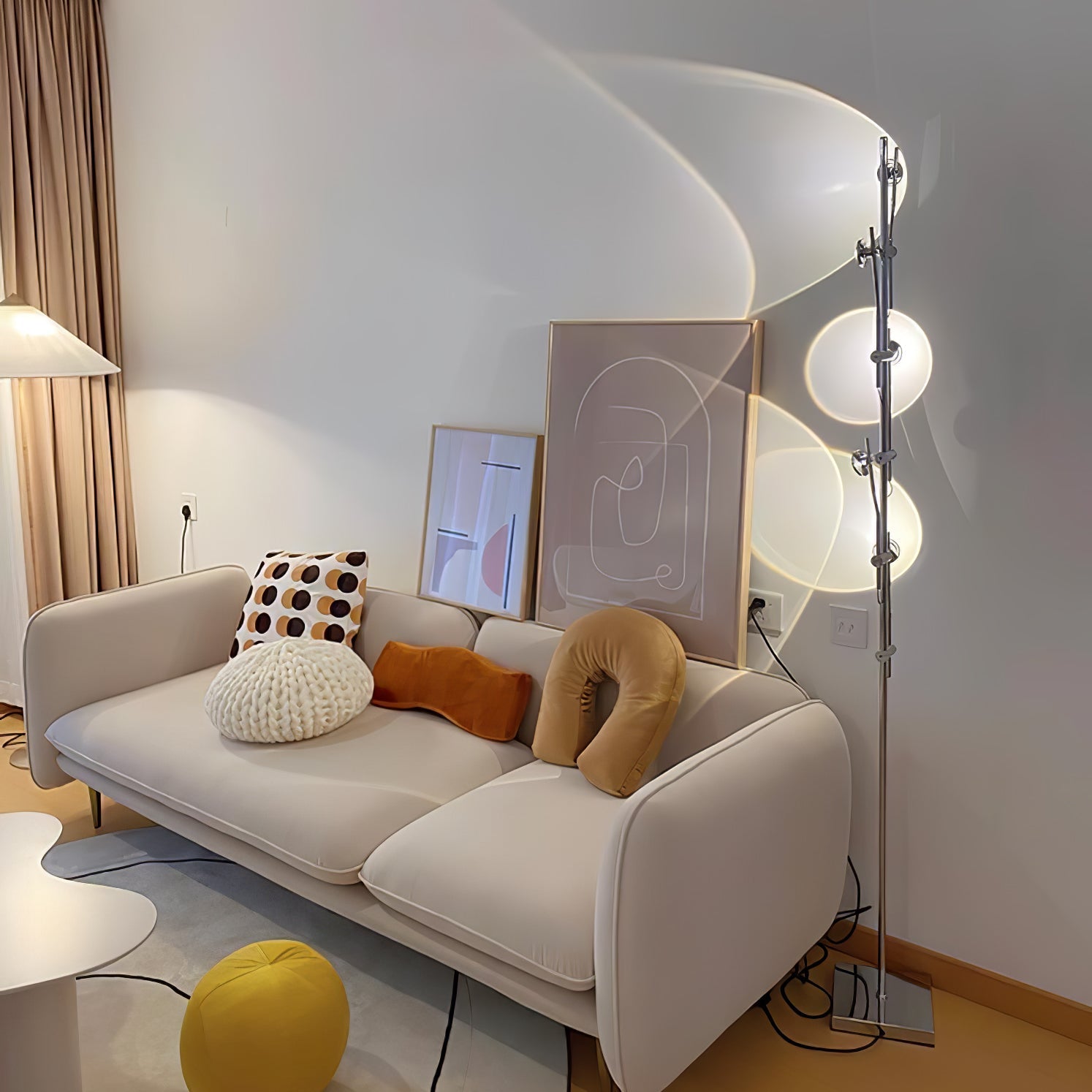 Industrial Floor Lamp – Horizontal LED Elements