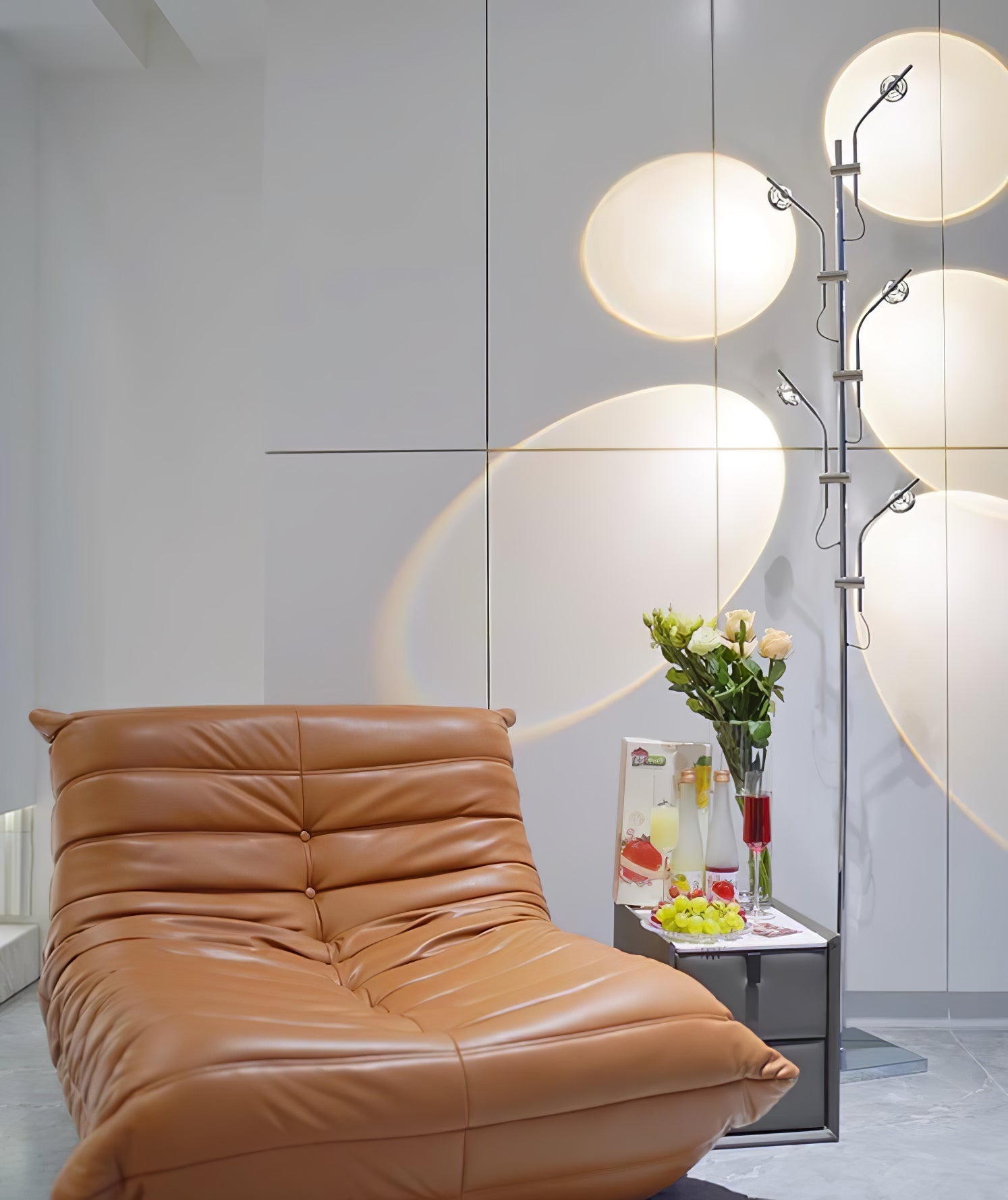 Industrial Floor Lamp – Horizontal LED Elements