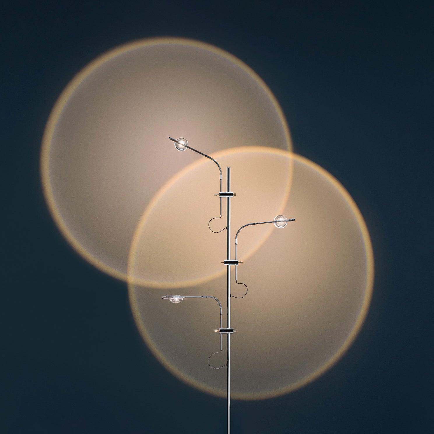Industrial Floor Lamp – Horizontal LED Elements