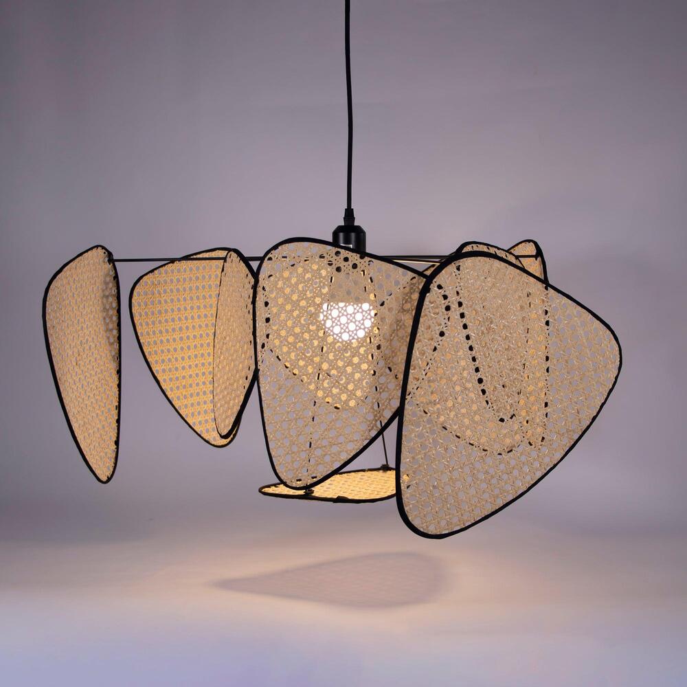 Eclectic Irregular Multi-Layered Pendant Light
