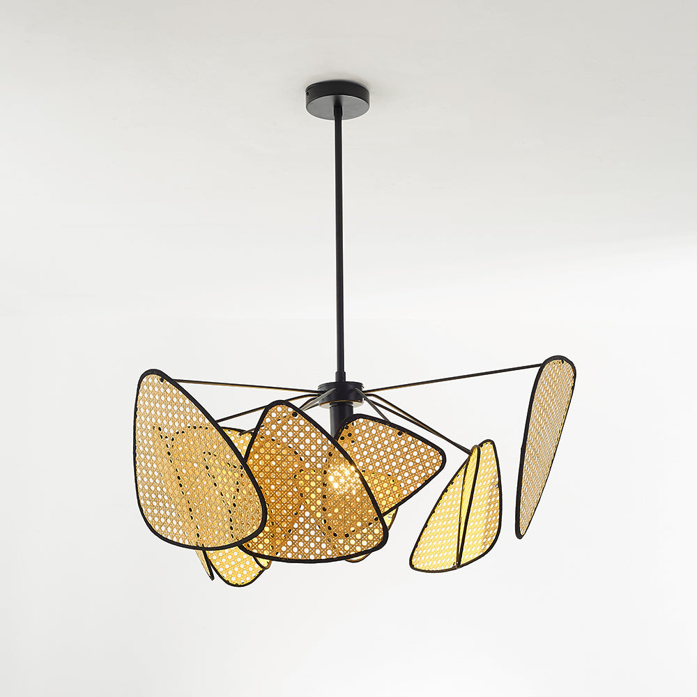Eclectic Irregular Multi-Layered Pendant Light