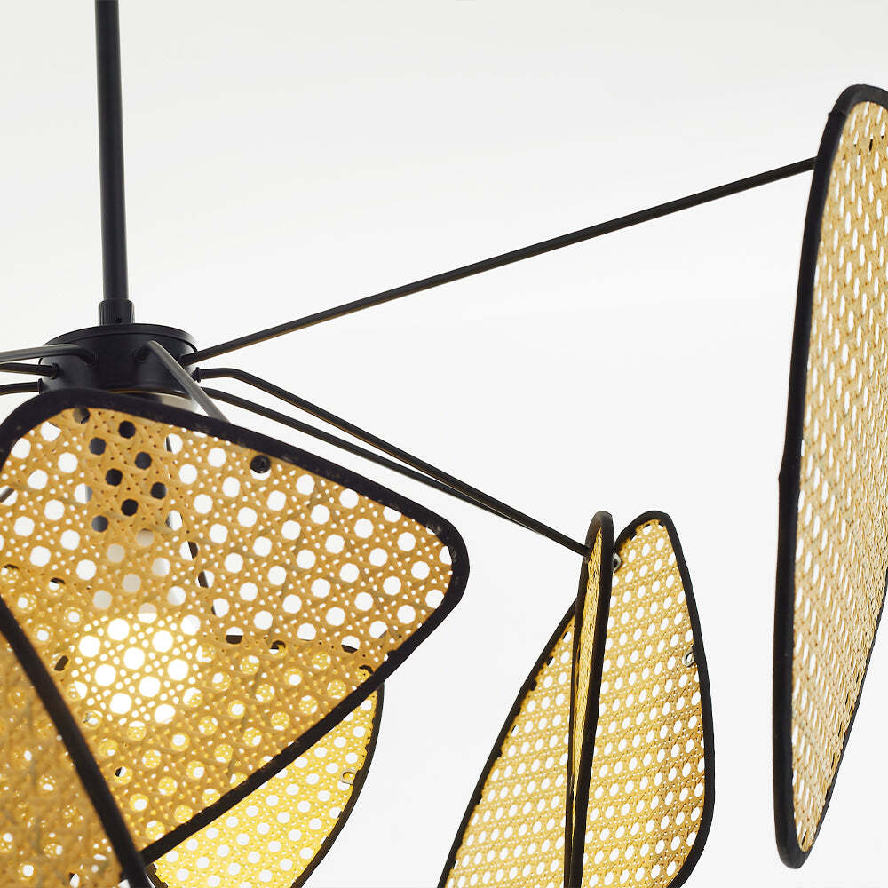 Eclectic Irregular Multi-Layered Pendant Light