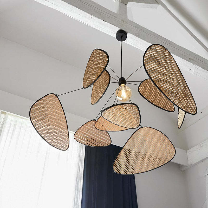 Eclectic Irregular Multi-Layered Pendant Light