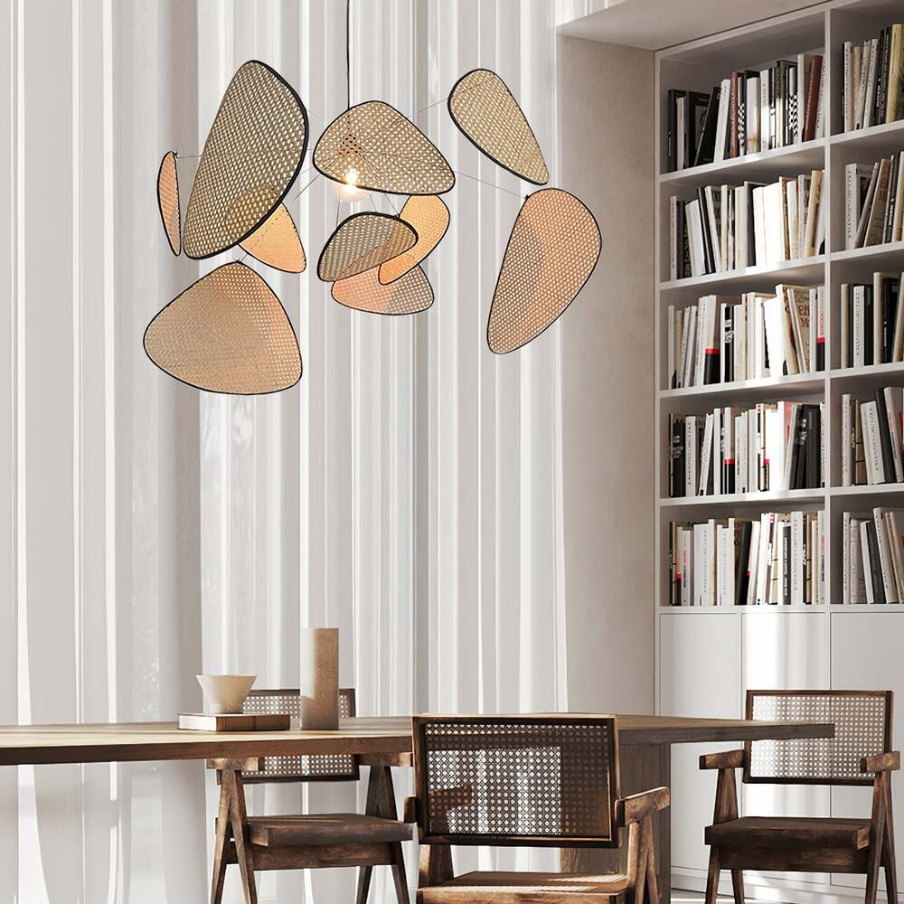 Eclectic Irregular Multi-Layered Pendant Light