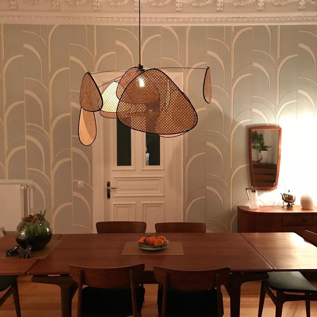 Eclectic Irregular Multi-Layered Pendant Light