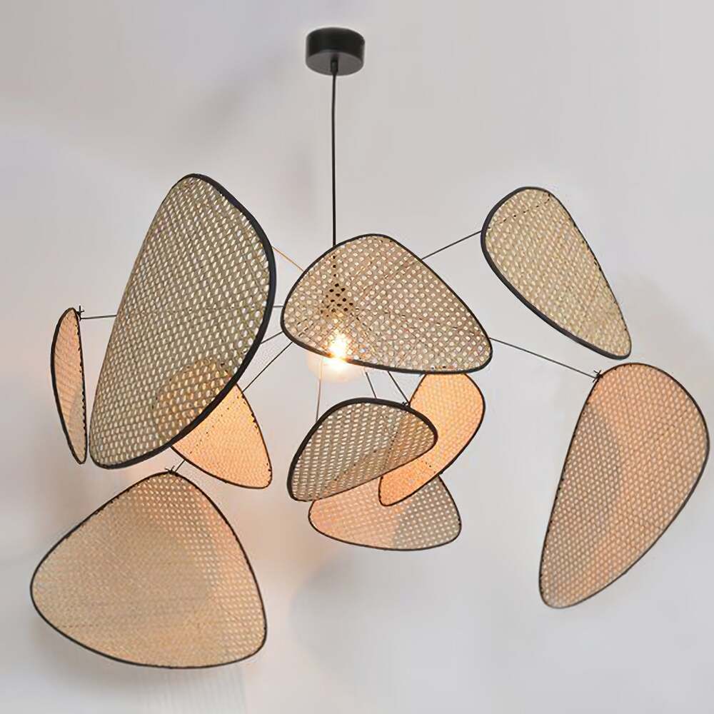 Eclectic Irregular Multi-Layered Pendant Light
