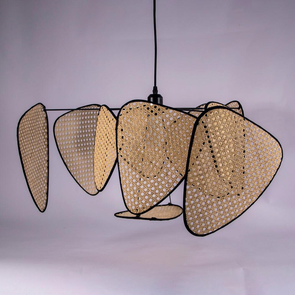 Eclectic Irregular Multi-Layered Pendant Light