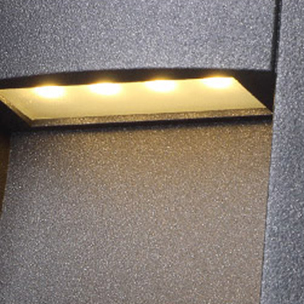 Contemporary Outdoor Deck Light & Motion-Sensor