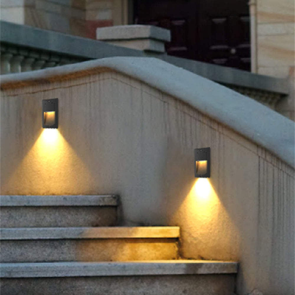 Contemporary Outdoor Deck Light & Motion-Sensor