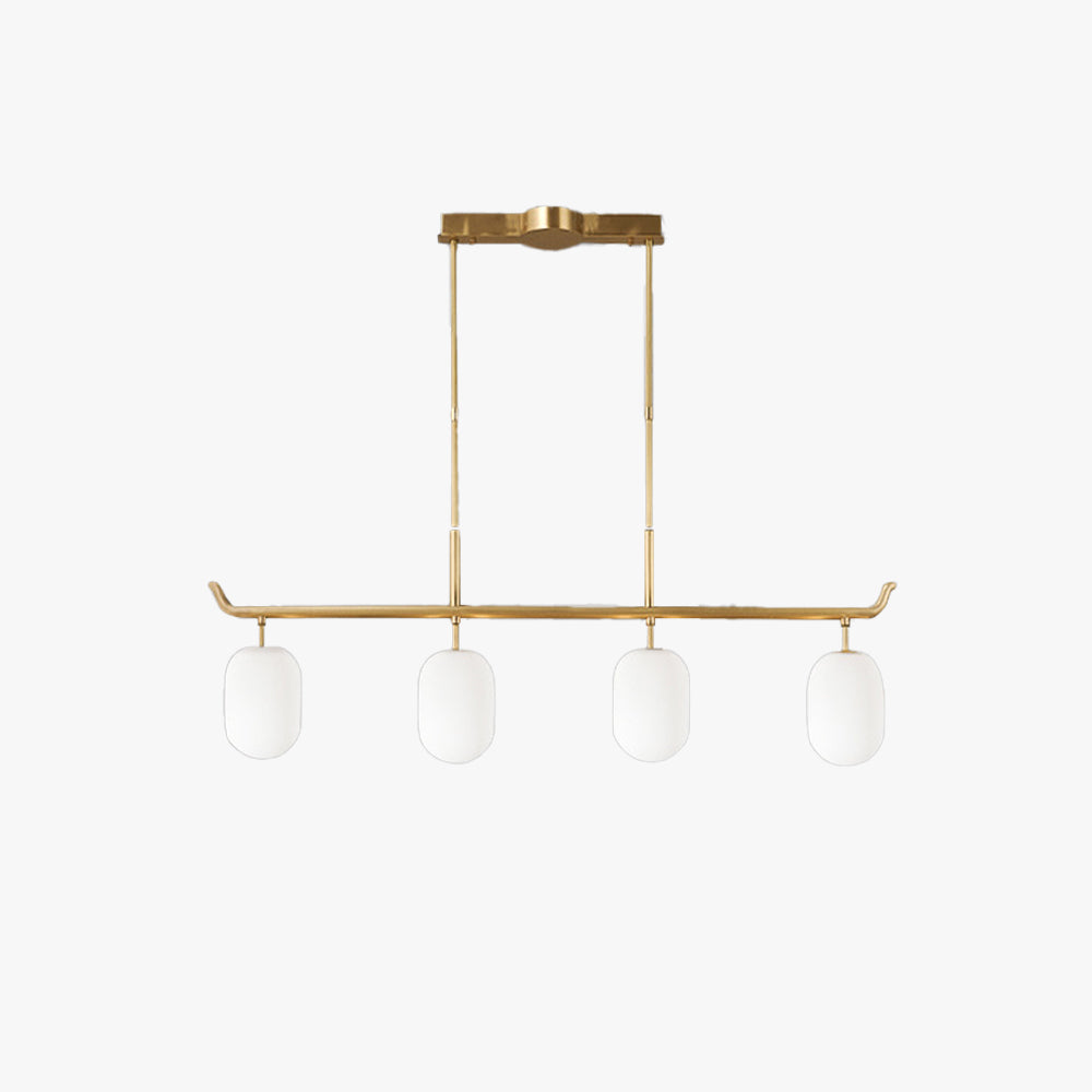 Copper Pendant Light, Mid-Century Modern Design