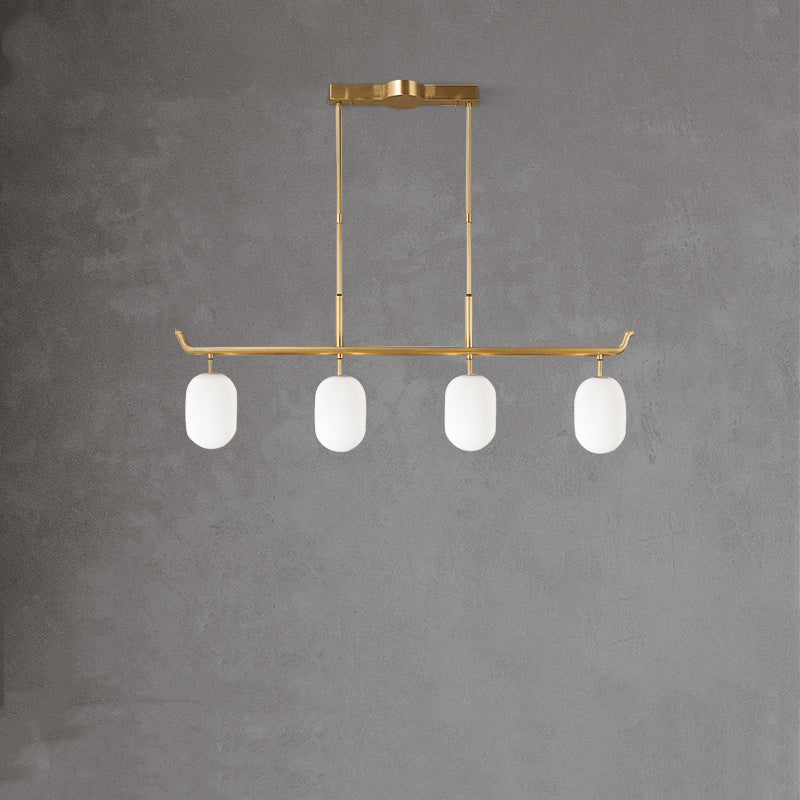 Copper Pendant Light, Mid-Century Modern Design