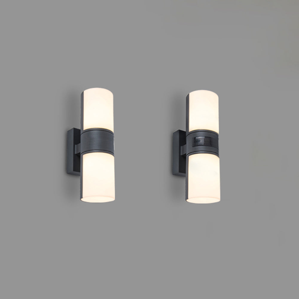 Modern Cylindrical LED Outdoor Wall Lamp – Rotatable and Waterproof