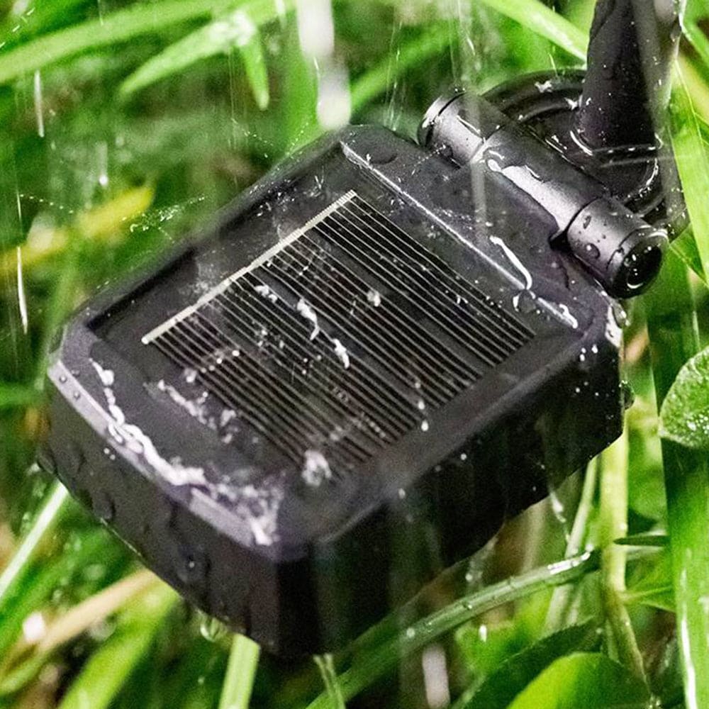 Elegant Outdoor Post Light – Black/White