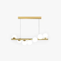 Gold Pendant Light – Mid-Century Modern Glow