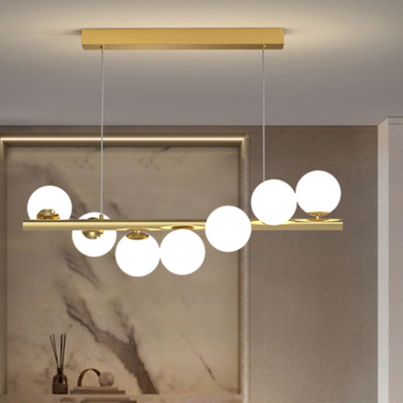 Gold Pendant Light – Mid-Century Modern Glow