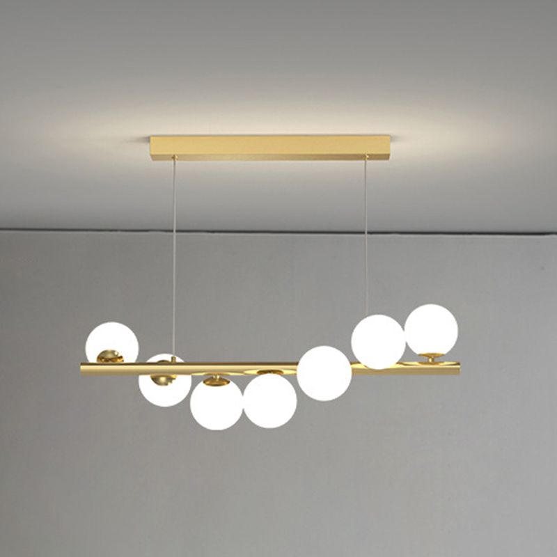 Gold Pendant Light – Mid-Century Modern Glow