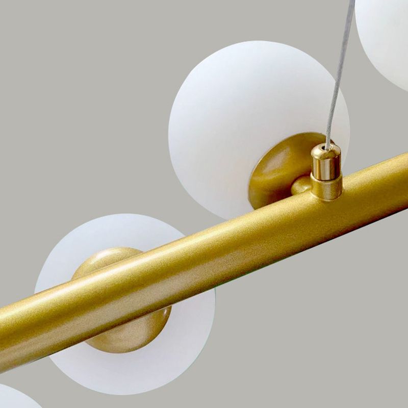 Gold Pendant Light – Mid-Century Modern Glow