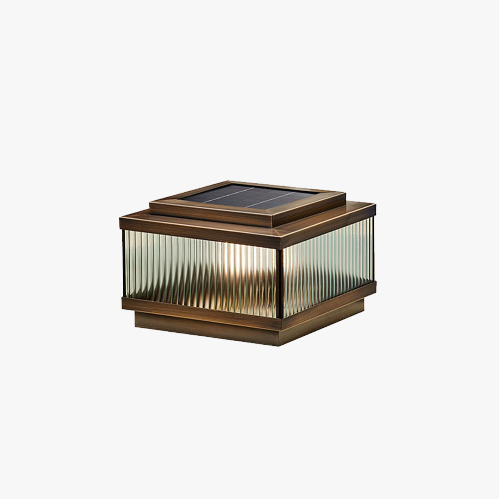 Industrial Outdoor Solar Post-Pier Mount Light