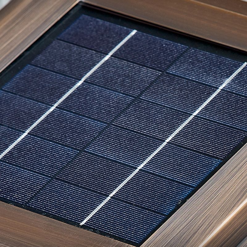 Industrial Outdoor Solar Post-Pier Mount Light