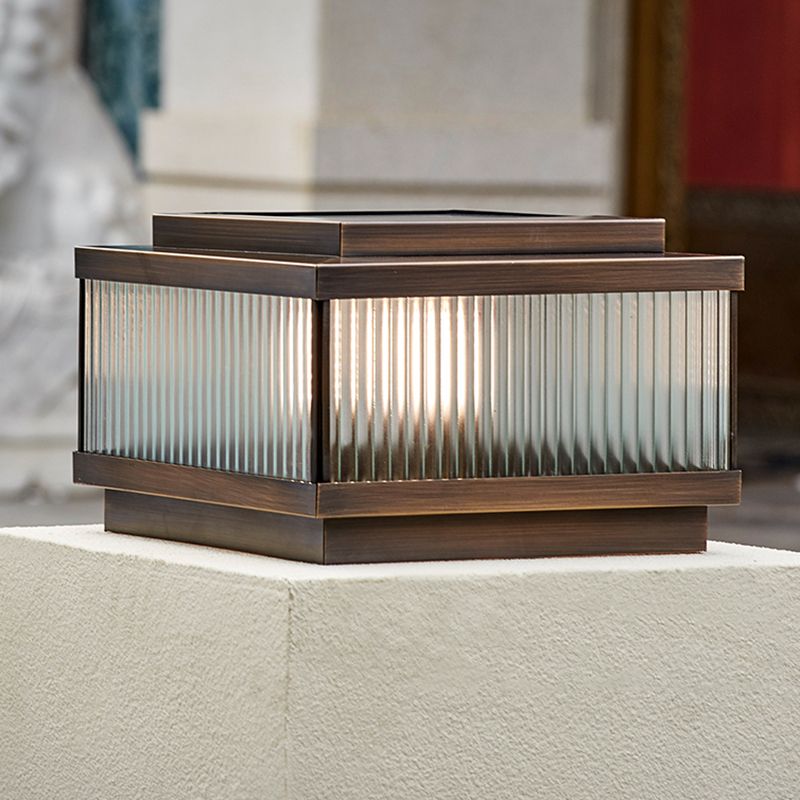Industrial Outdoor Solar Post-Pier Mount Light