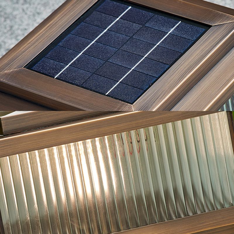 Industrial Outdoor Solar Post-Pier Mount Light