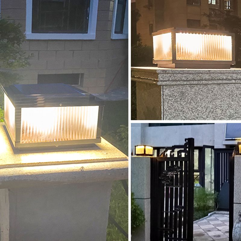 Industrial Outdoor Solar Post-Pier Mount Light