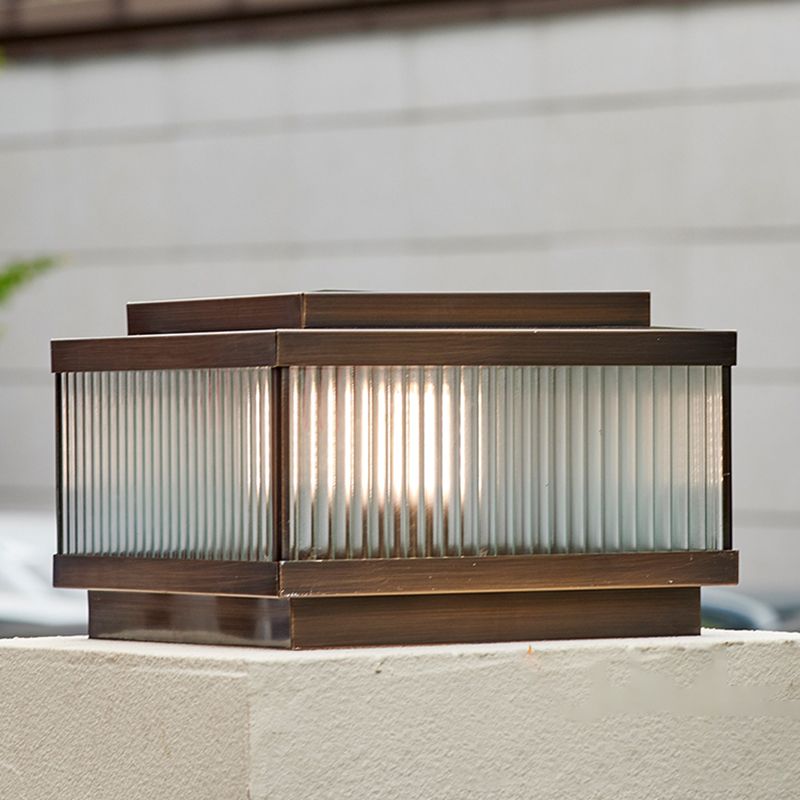 Industrial Outdoor Solar Post-Pier Mount Light