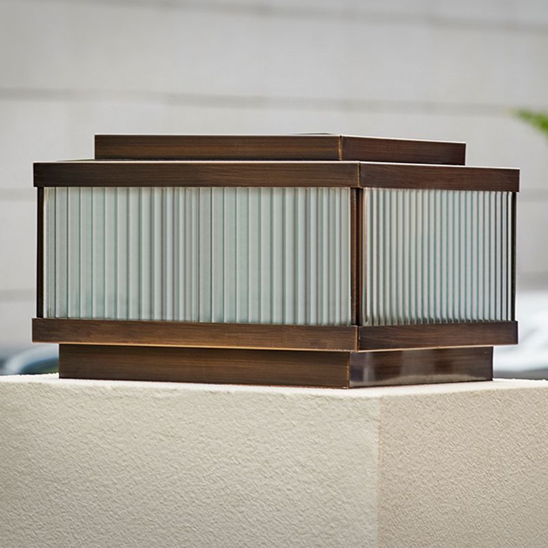 Industrial Outdoor Solar Post-Pier Mount Light