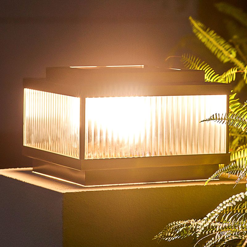 Industrial Outdoor Solar Post-Pier Mount Light