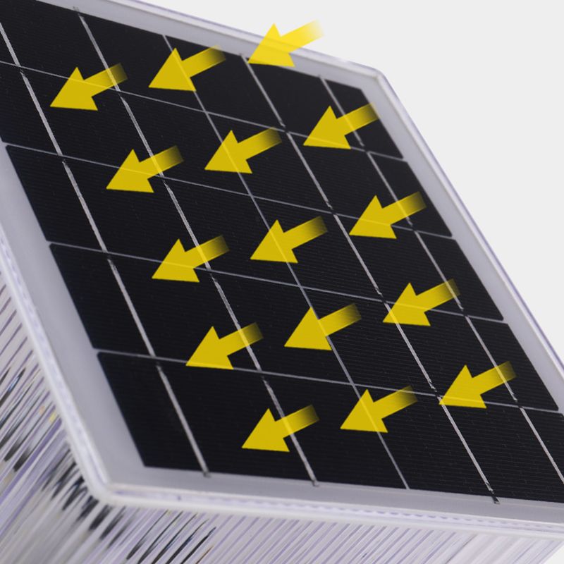 Industrial Outdoor Solar Remote Post-Pier Light