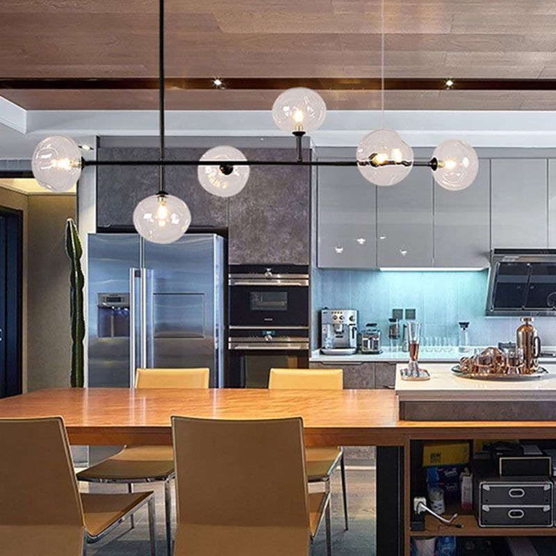 Linear Pendant Light – Mid-Century Modern Charm