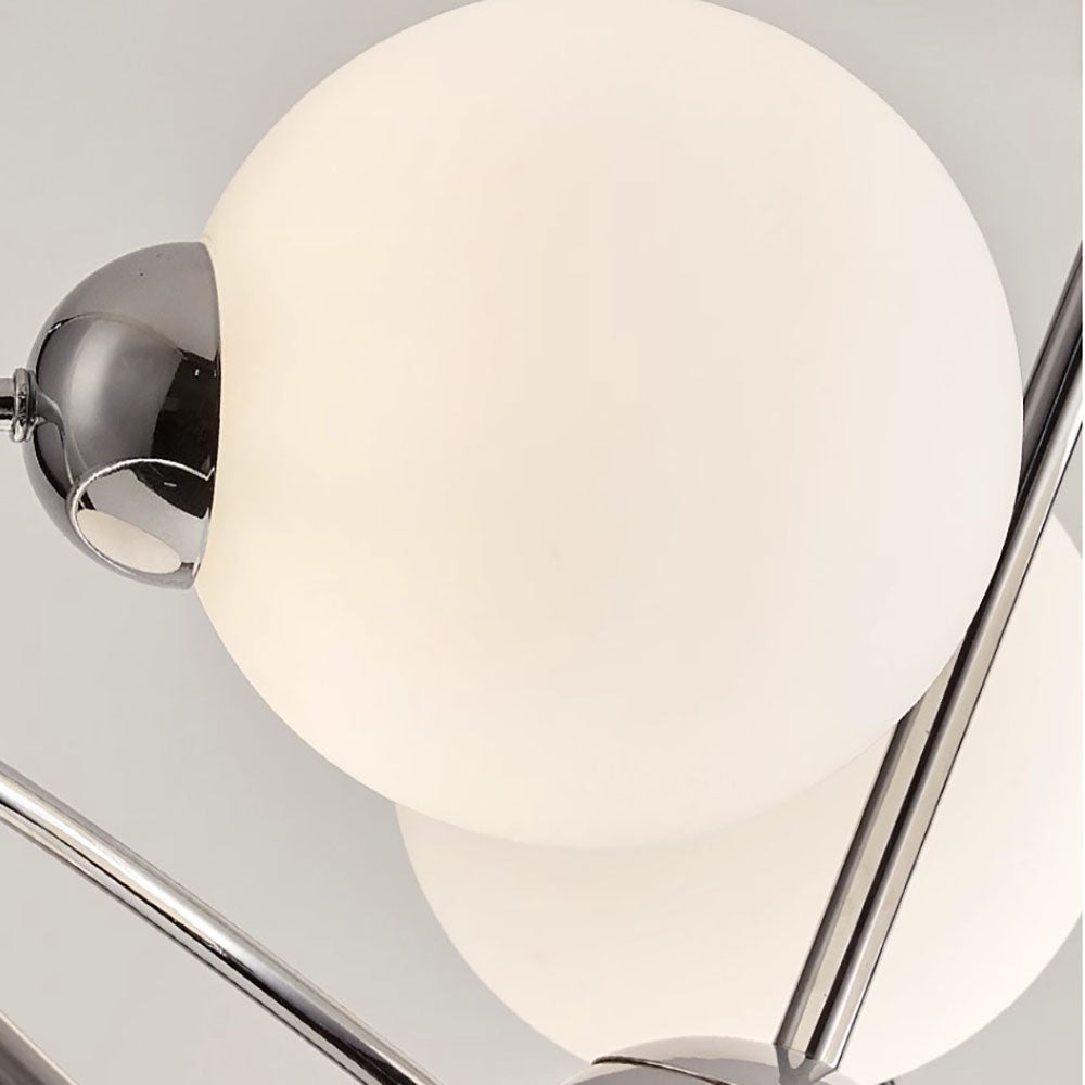 Mid-Century Modern Chandelier with Adjustable Height