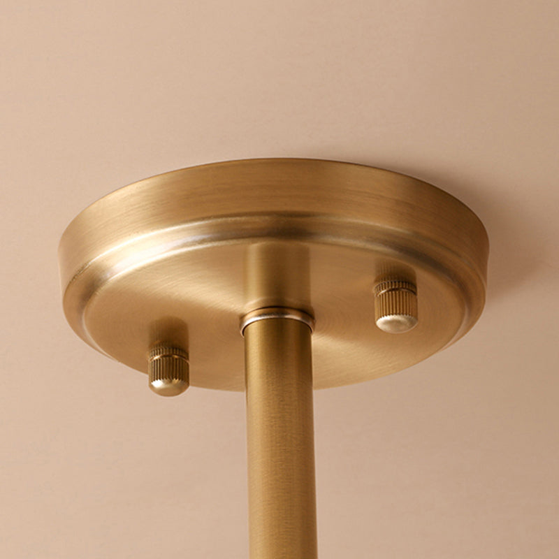 Mid-Century Pendant Light & Globe Accents