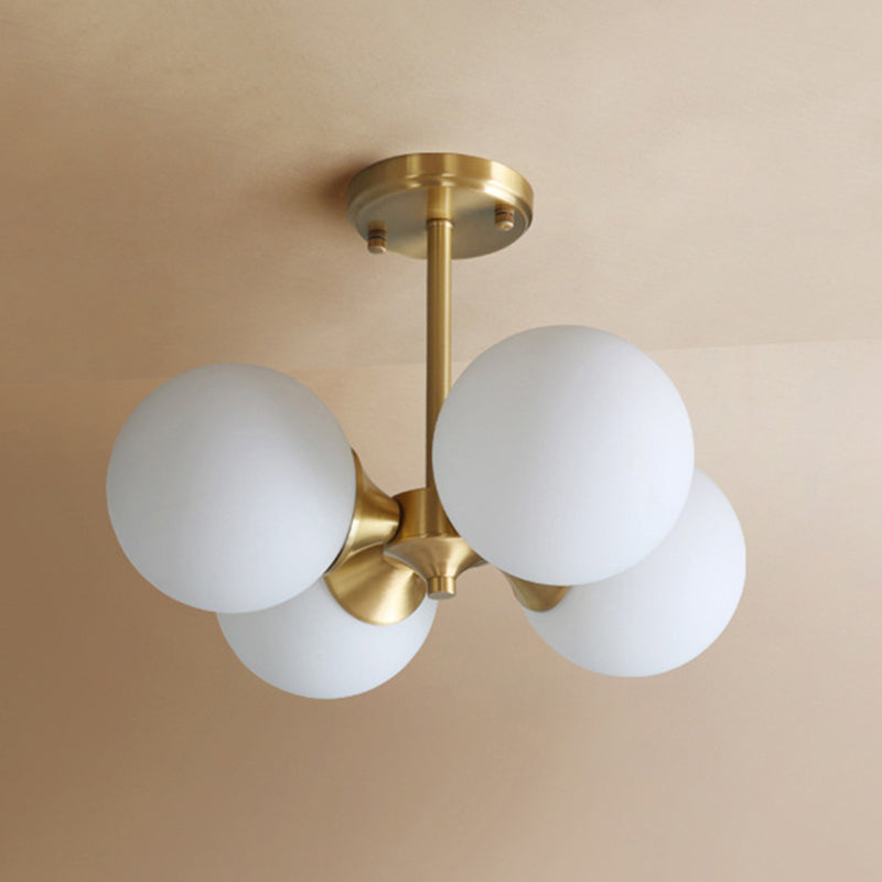 Mid-Century Pendant Light & Globe Accents