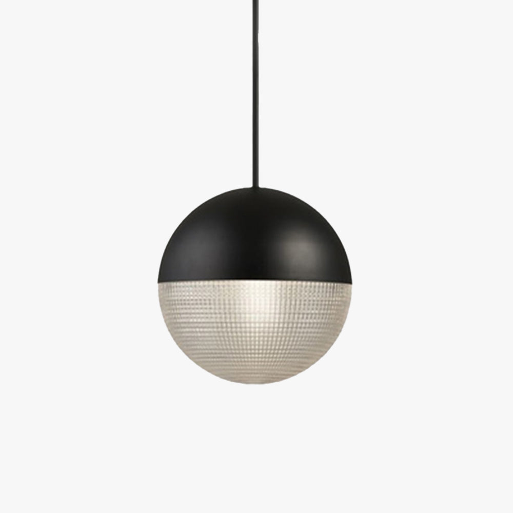Mid-Century Pendant Light – Gold & Glass Accent