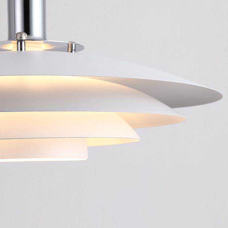 Mid-Century Pendant Light & Layered Disc Design