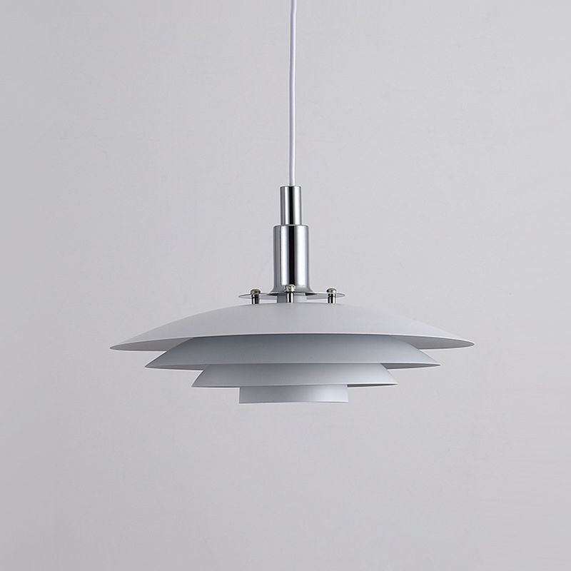 Mid-Century Pendant Light & Layered Disc Design