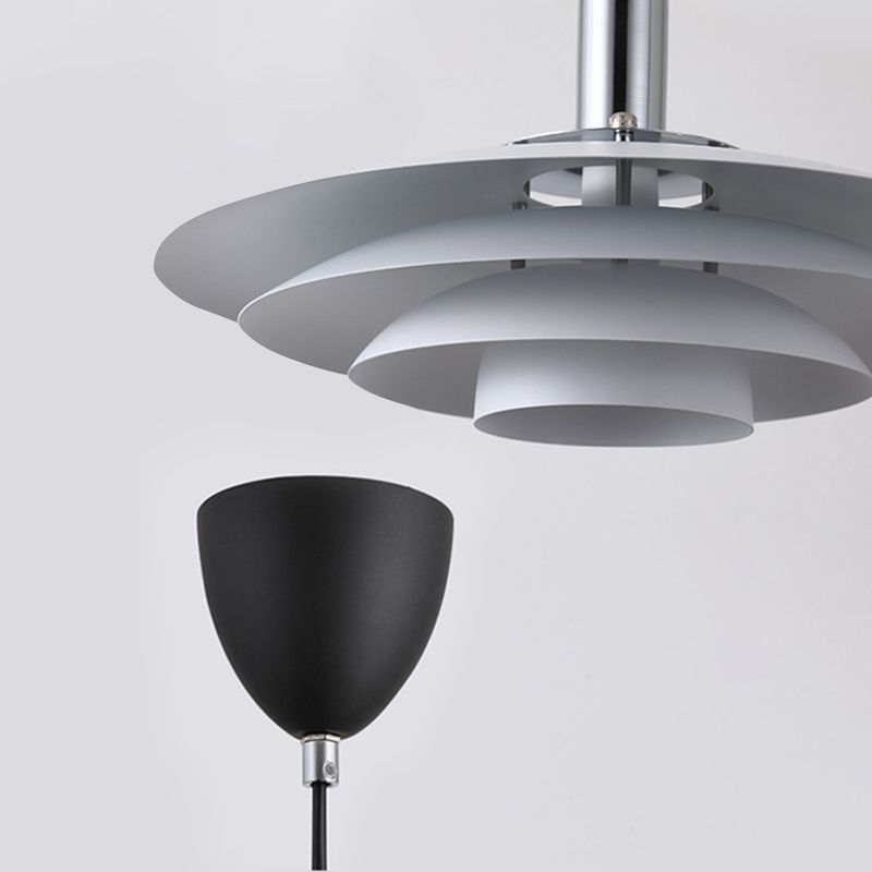 Mid-Century Pendant Light & Layered Disc Design