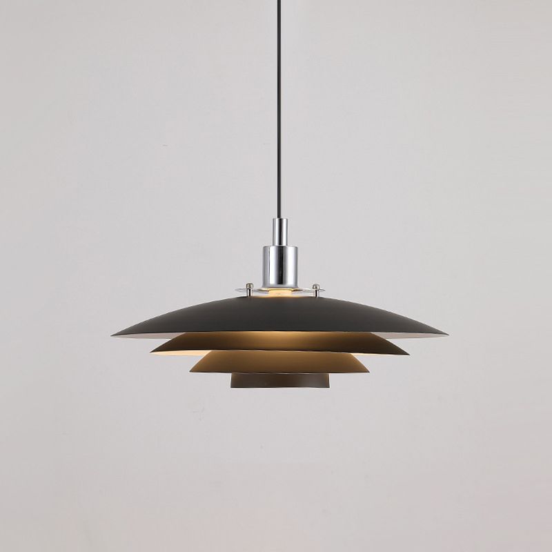 Mid-Century Pendant Light & Layered Disc Design