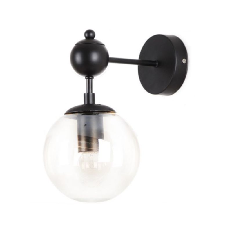 Mid-Century Sconce Lamp – Dual Glass Shades