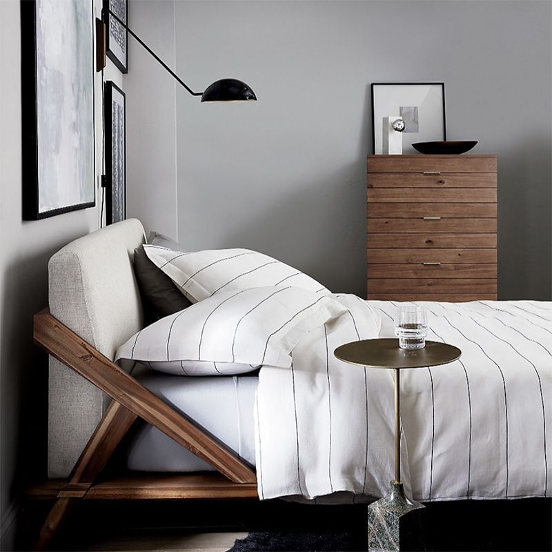 Mid-Century Swing Arm Wall Lamp in Black
