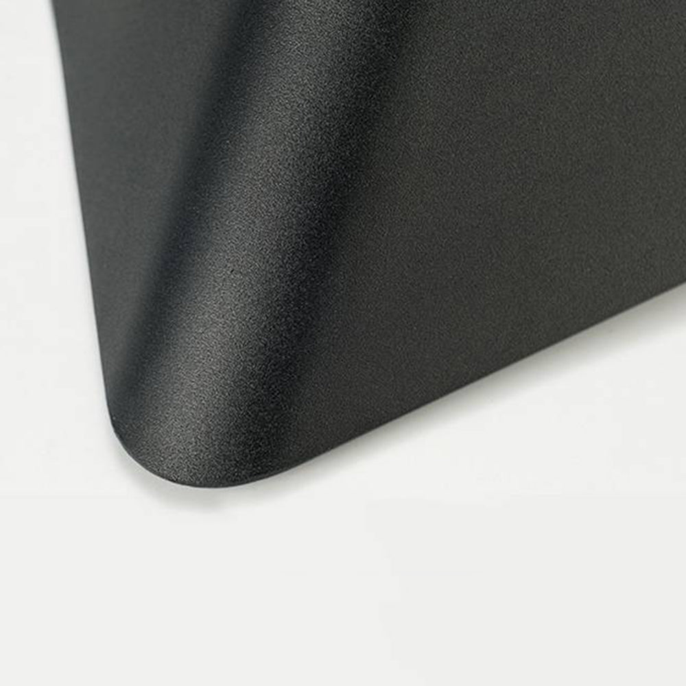 Minimalist Triangle Black LED Outdoor Wall Lamp – Waterproof and Sleek