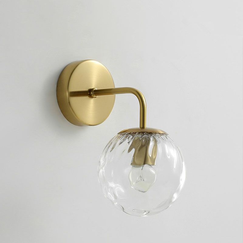 Minimalist Wall Lamp & Modern Glass Shade