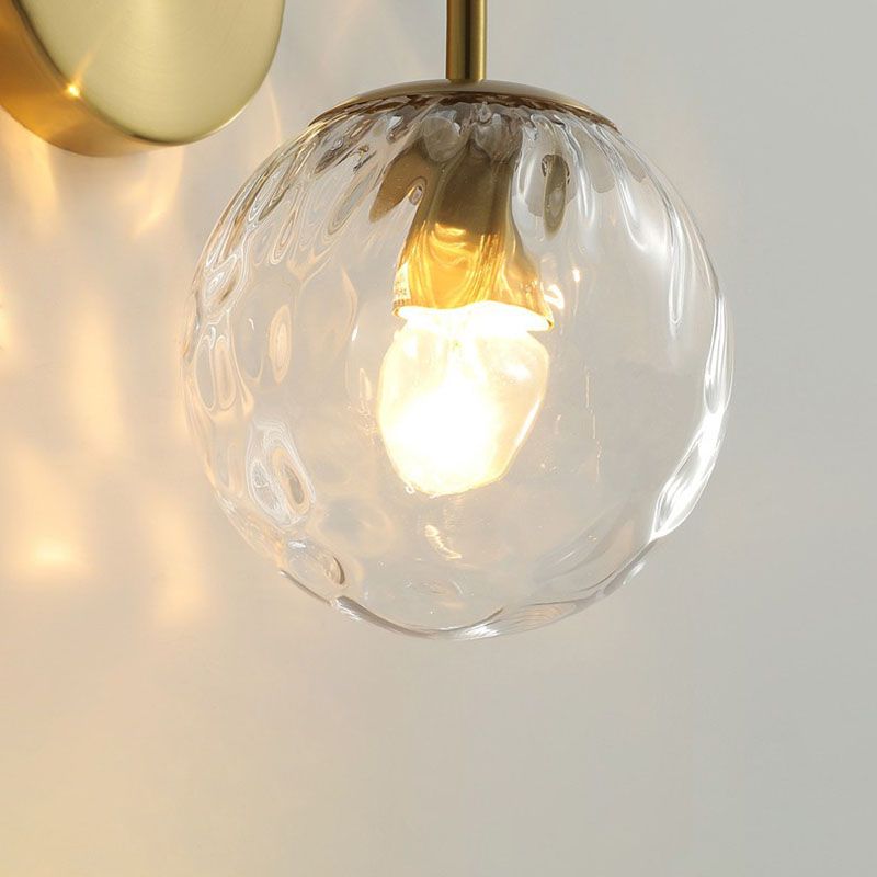 Minimalist Wall Lamp & Modern Glass Shade