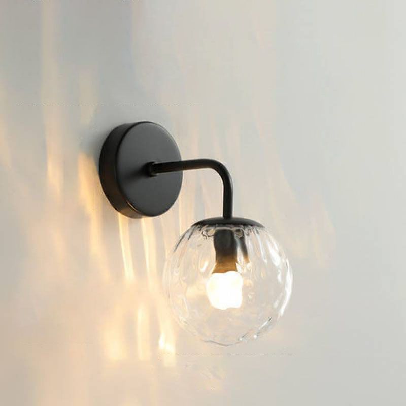 Minimalist Wall Lamp & Modern Glass Shade