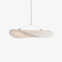 Wabi-Sabi Twisted-Elliptical LED Pendant Light