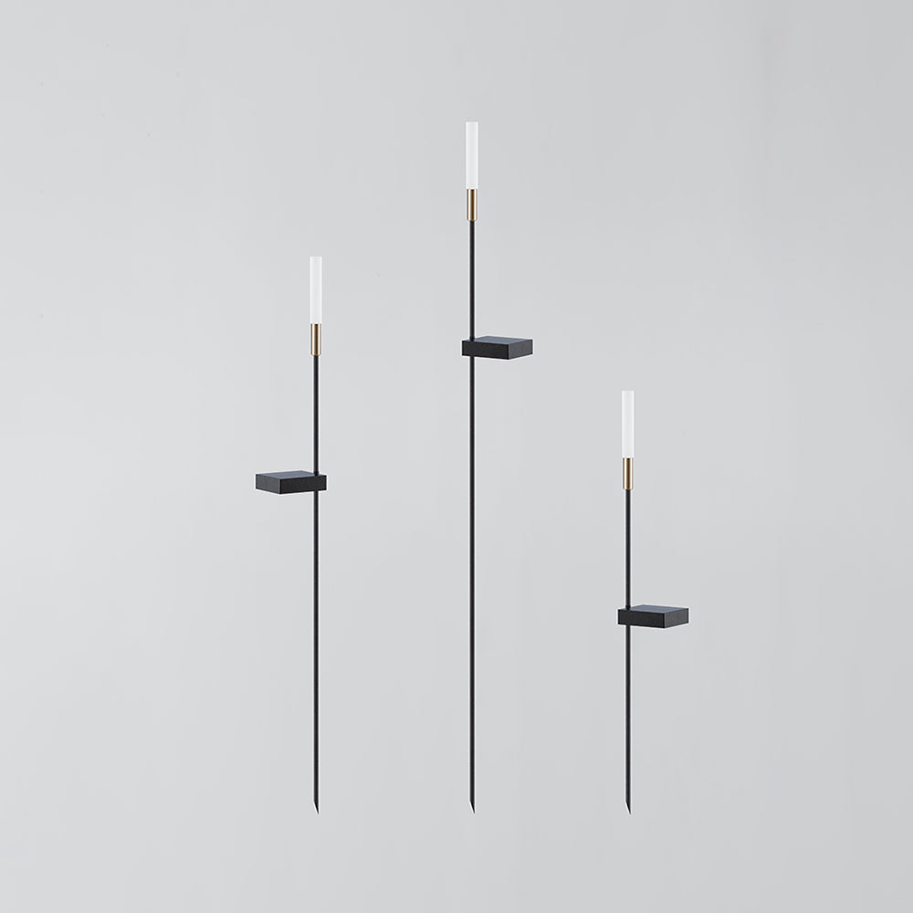 Modern Outdoor Landscape Light – Black/White