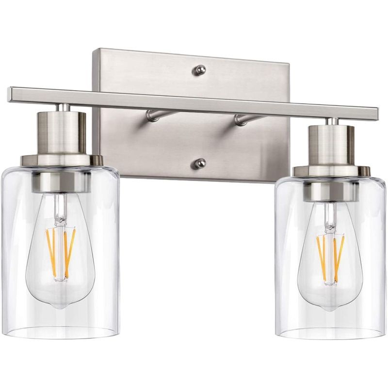 Modern Dual Shade Wall Lamp – Minimalist Style