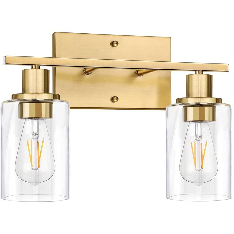 Modern Dual Shade Wall Lamp – Minimalist Style