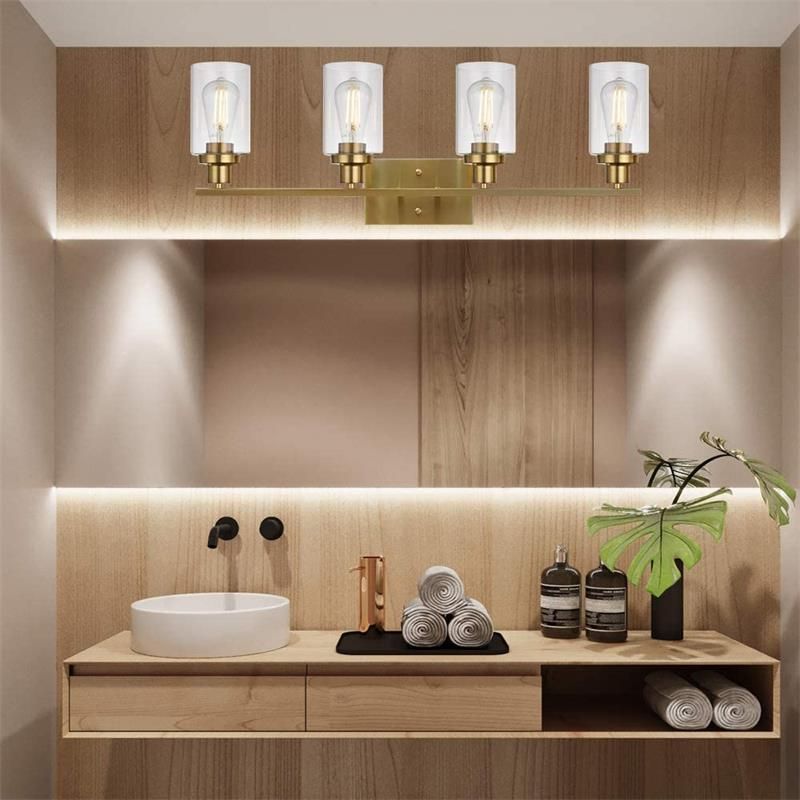 Modern Dual Shade Wall Lamp – Minimalist Style